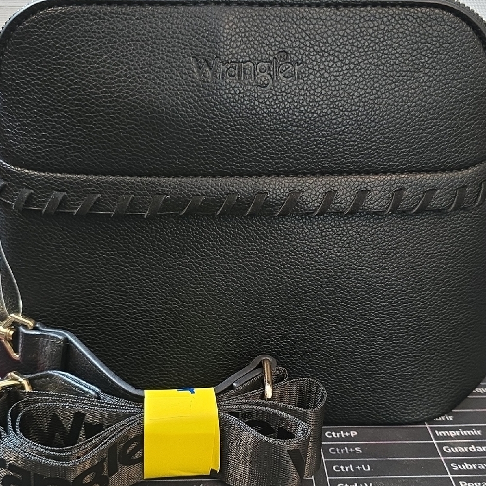 Wrangler Black Crossbody Bag